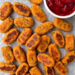 Baked Sweet Potato Zucchini Tots (Paleo + Vegan)