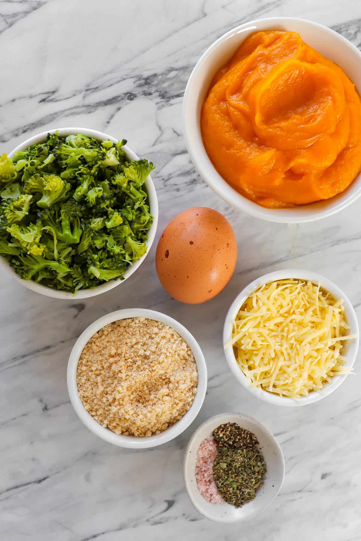 Ingredients for tots.