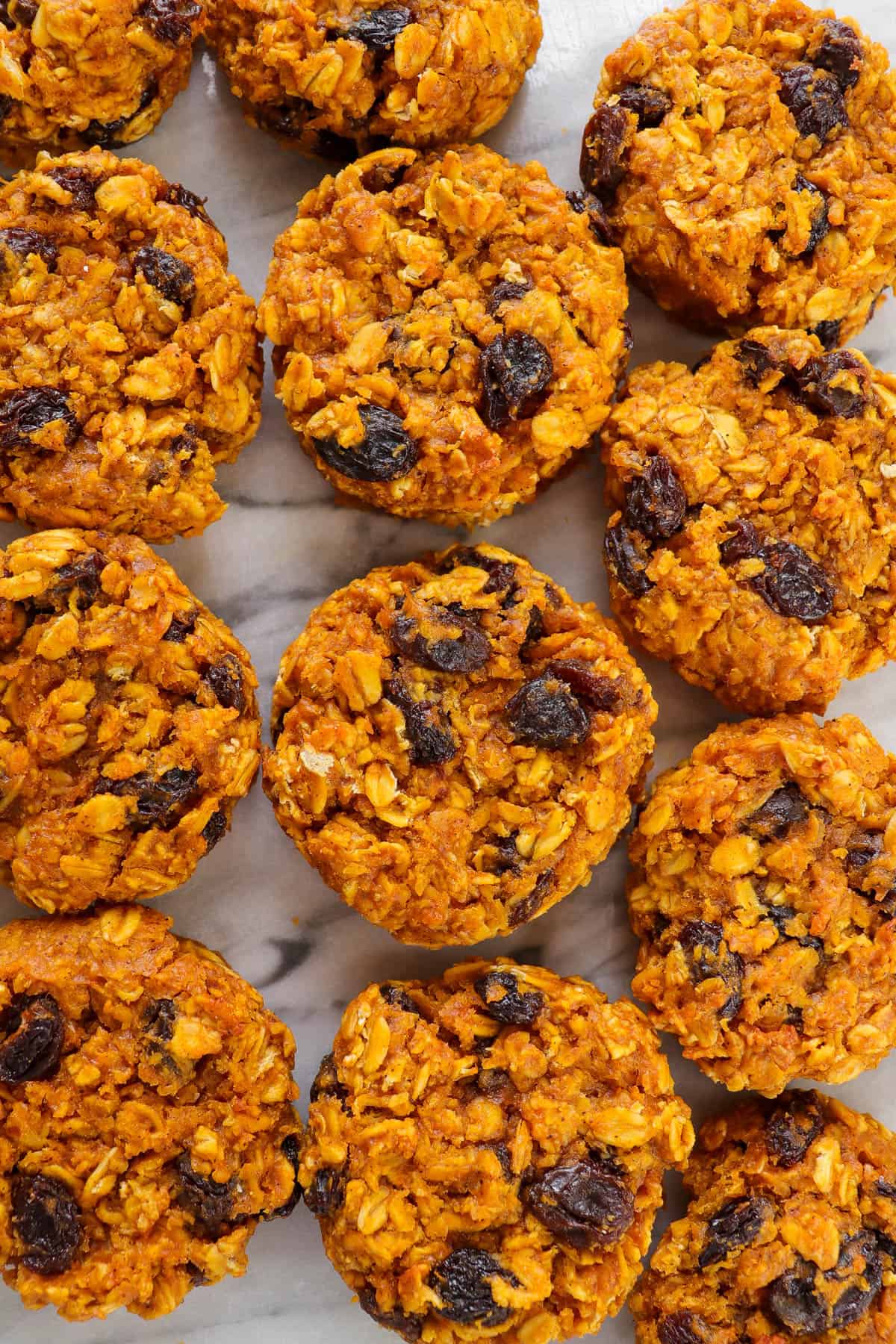 Close up shot of cookies.