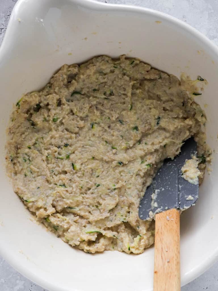 Ingredients in mixing bowl.