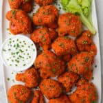 Crazy Good Buffalo Broccoli Wings!
