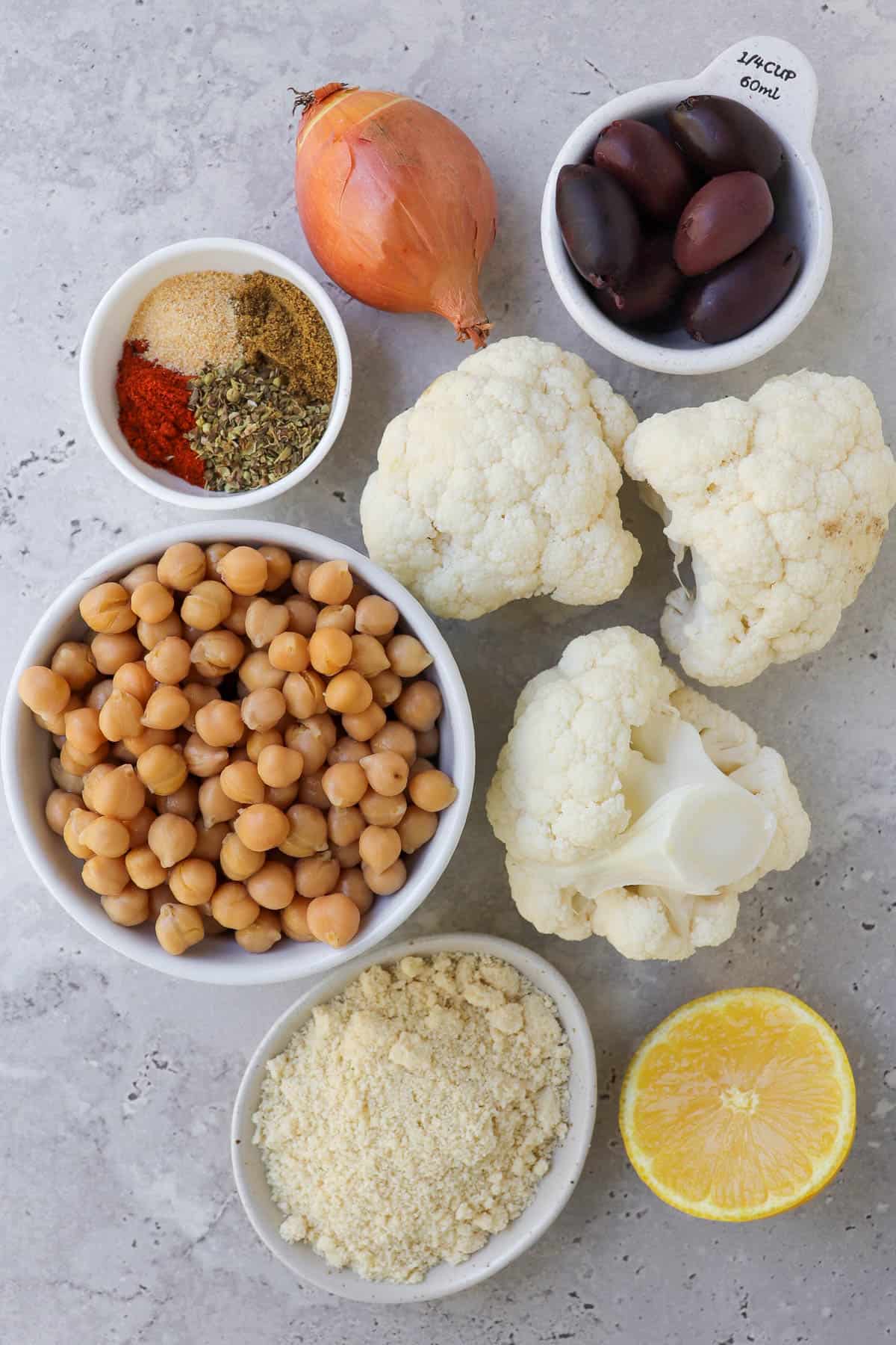 Ingredients for the recipe.