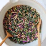 Kale & Apple Slaw with Yogurt Dressing