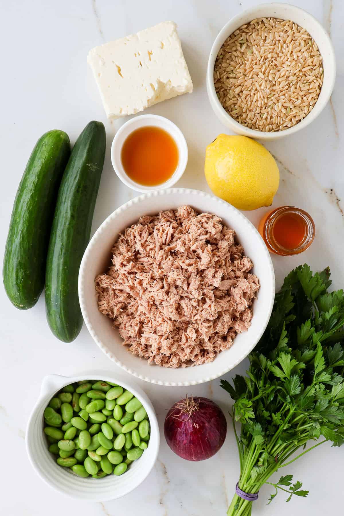 Ingredients shown to make the recipe.